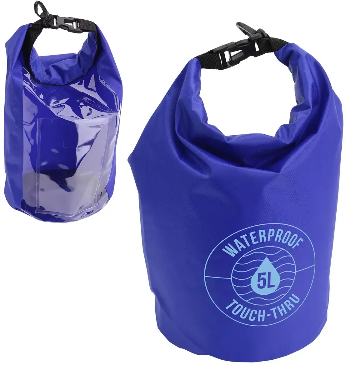 Promotional 5L Touch-Thru gear bag shown in a color option, custom giveaway