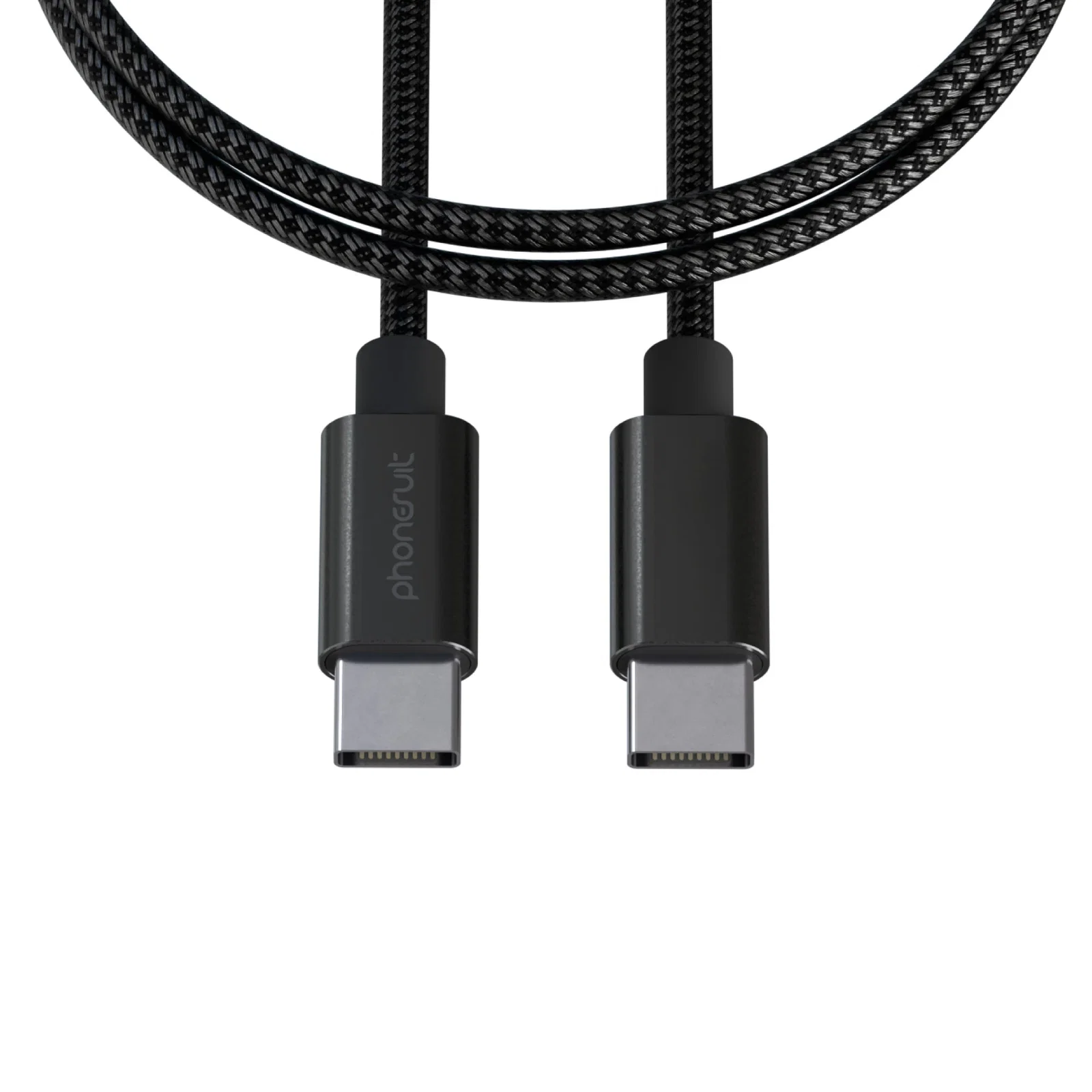 Connector head detail at the end of the black cord