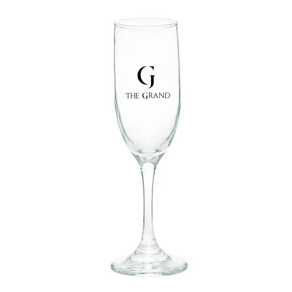 6.25 oz. Premiere Champagne Flutes — Clear — view 2