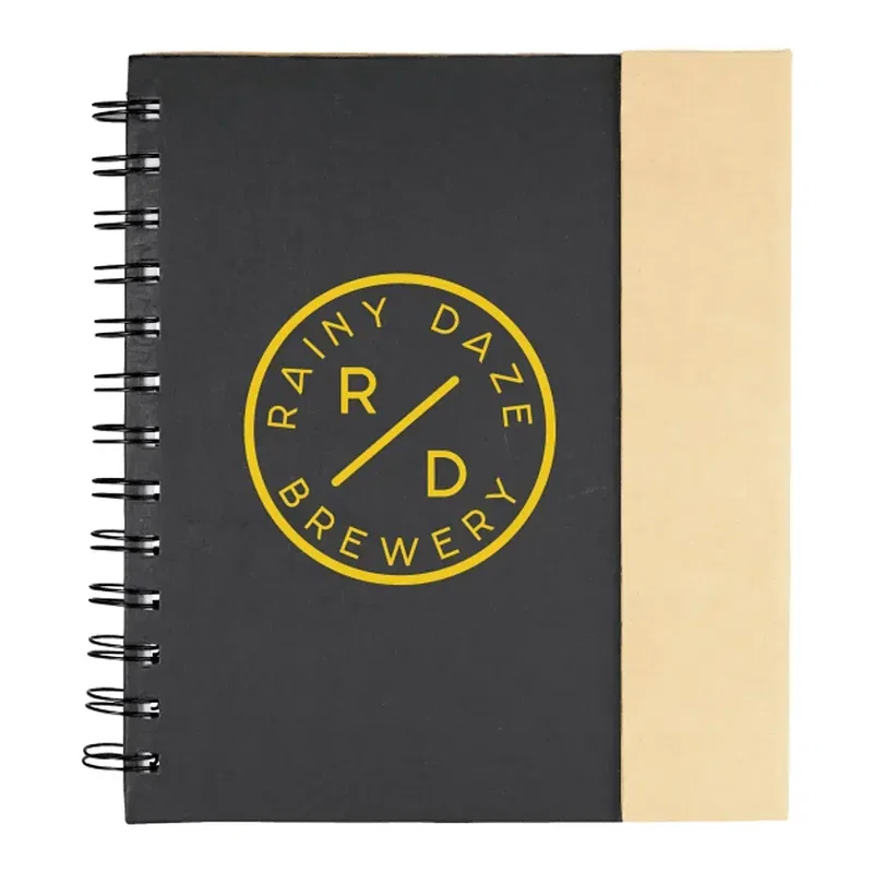 Customizable FSC® Mix Lock-It Spiral Notebook with Pen (6.5" x 7") — view 3