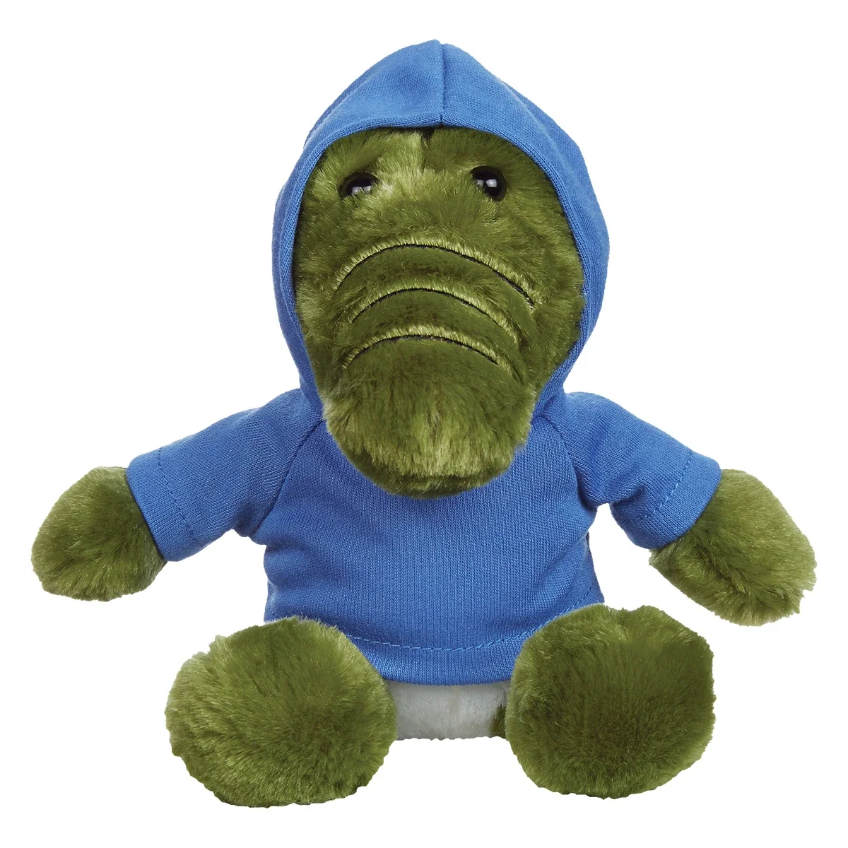 Head detail of the friendly cartoon style creature