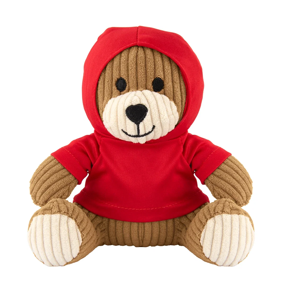 Plush toy viewed from the side