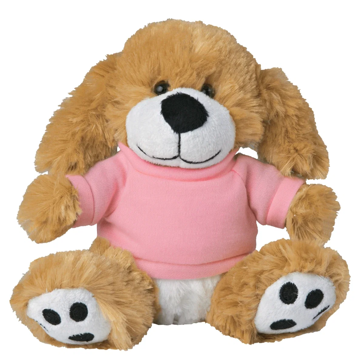 Face detail on the six-inch dog toy