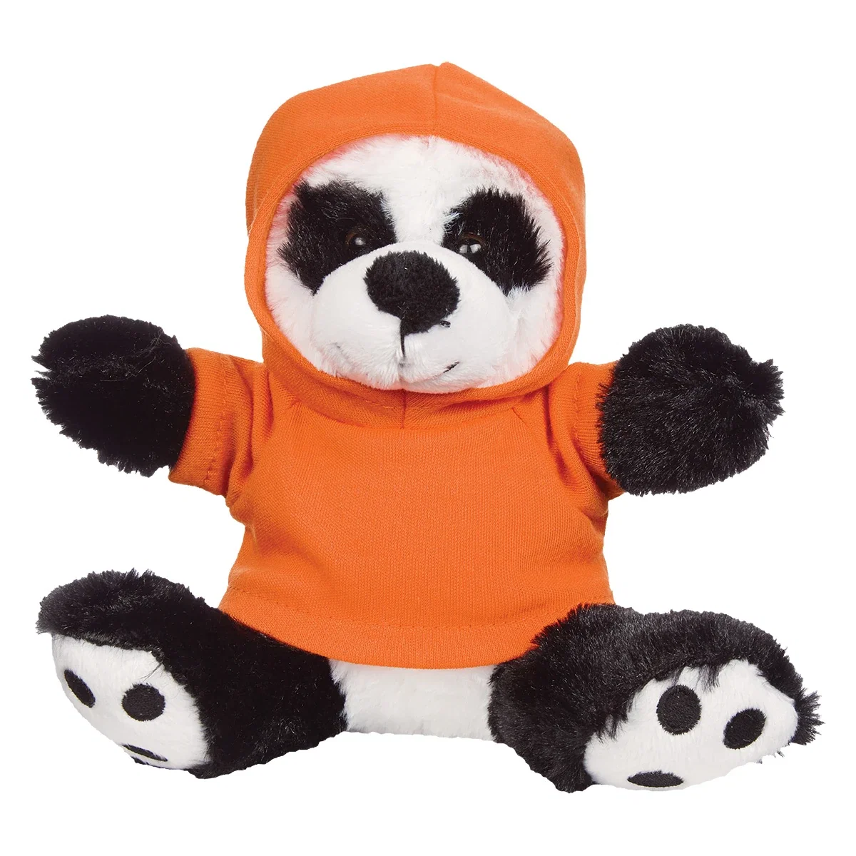 Small panda toy sized for a desk or shelf