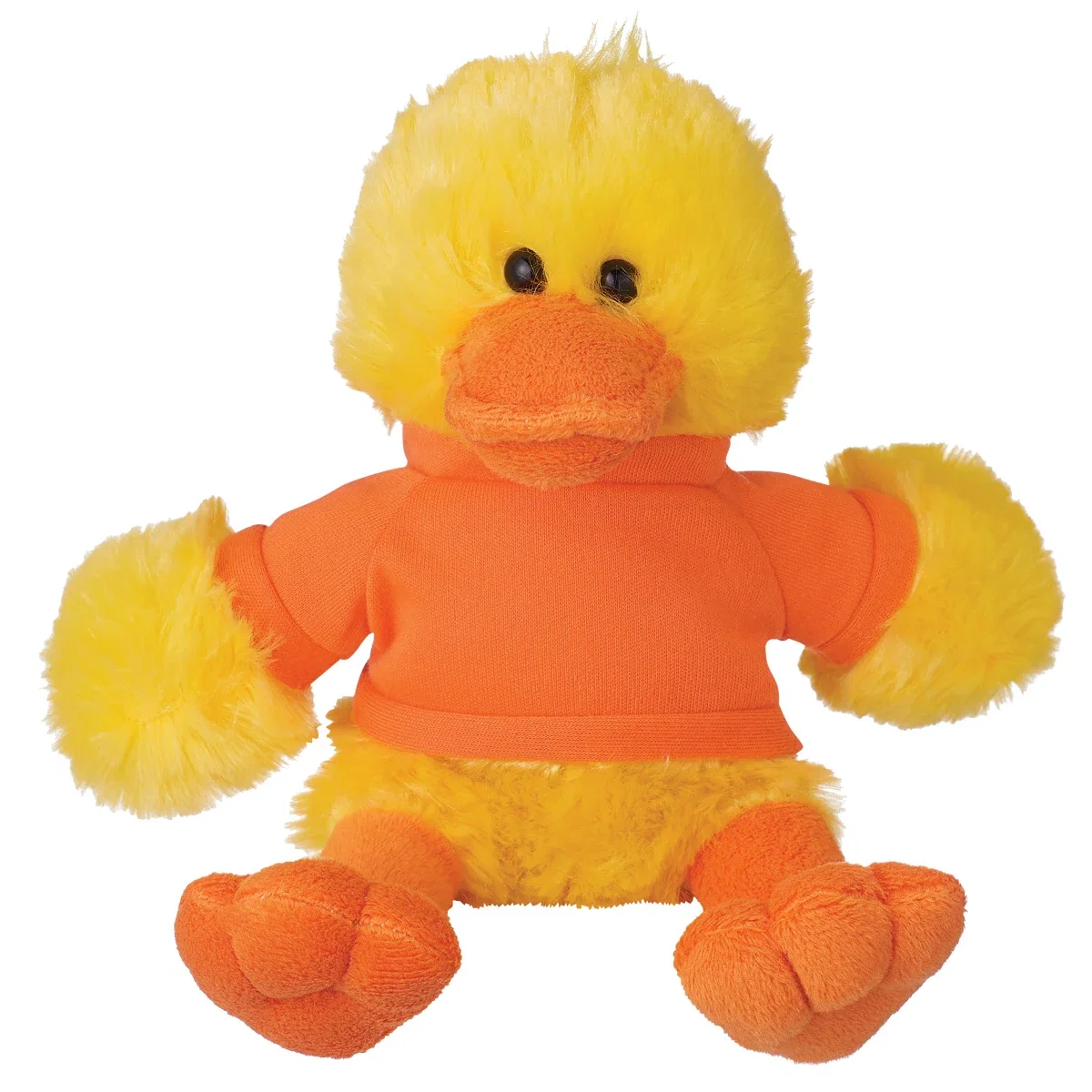 Head and upper body view of the miniature duck