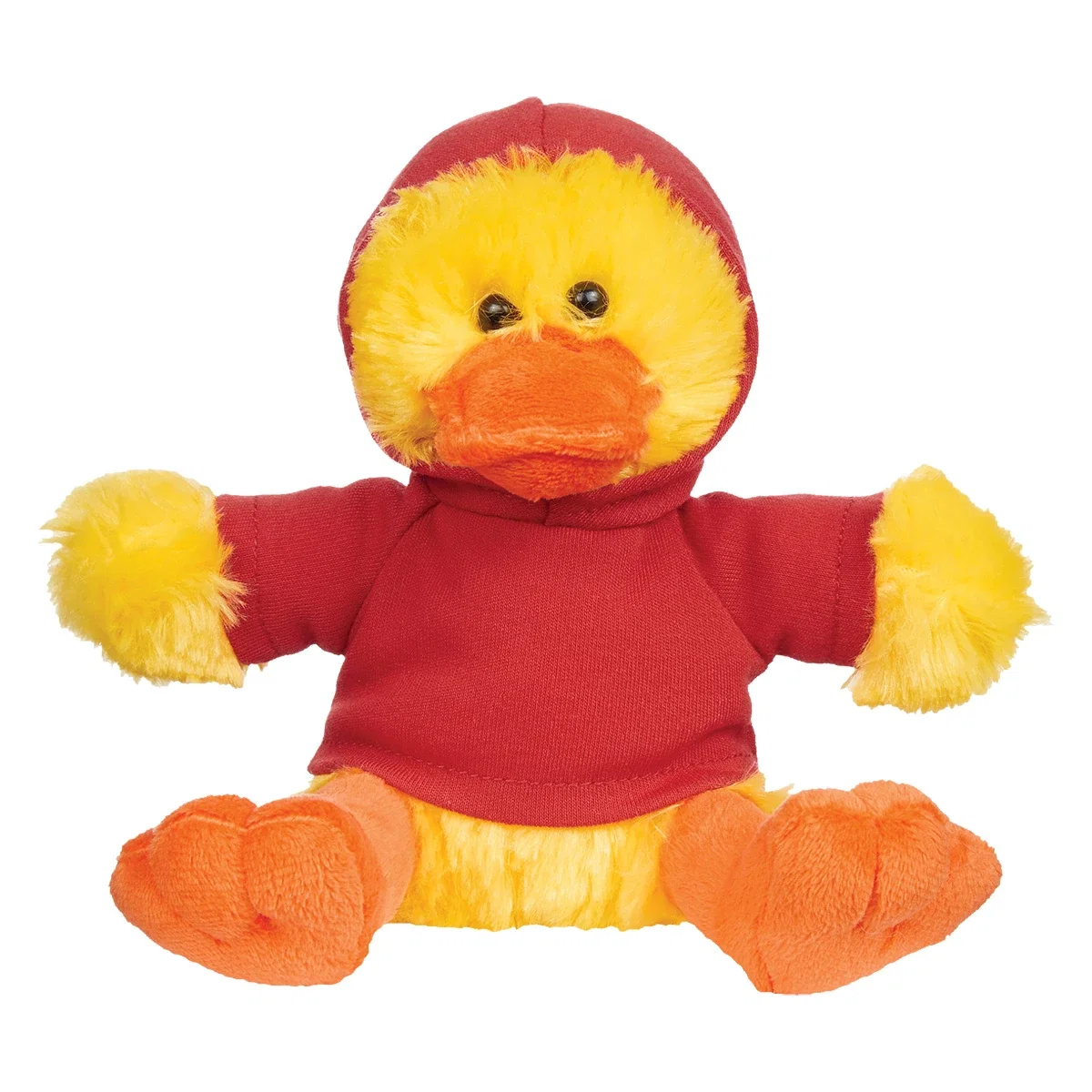 Eye-level portrait of the yellow duck toy