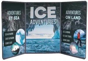 6' Dynamo Trifecta Display Kit with Graphic Panels