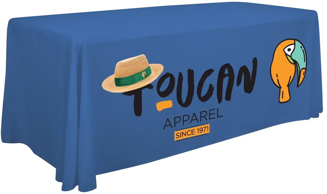6' Economy Table Throw (Full-Color Front Only) — view 12