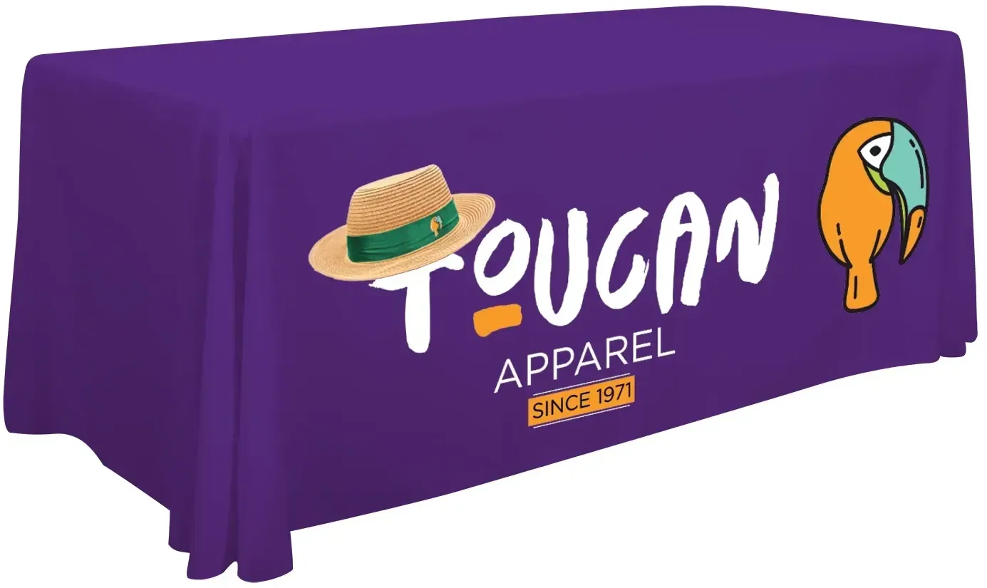 6' Economy Table Throw (Full-Color Front Only) — view 16
