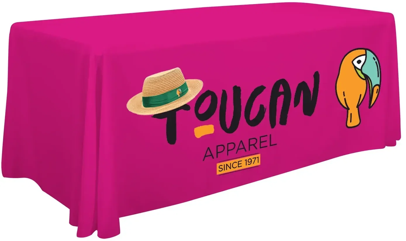 6' Economy Table Throw (Full-Color Front Only) — view 17