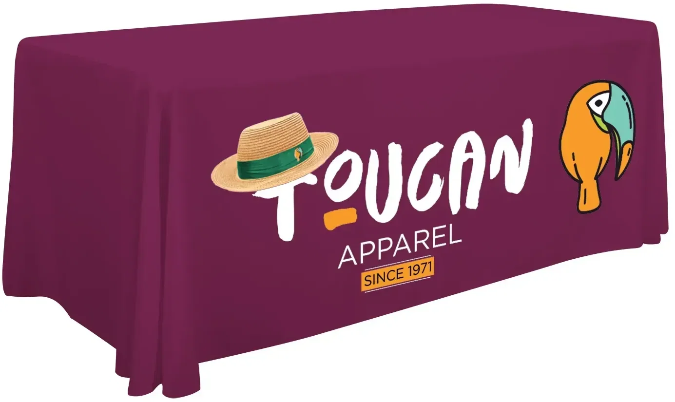 6' Economy Table Throw (Full-Color Front Only) — view 23