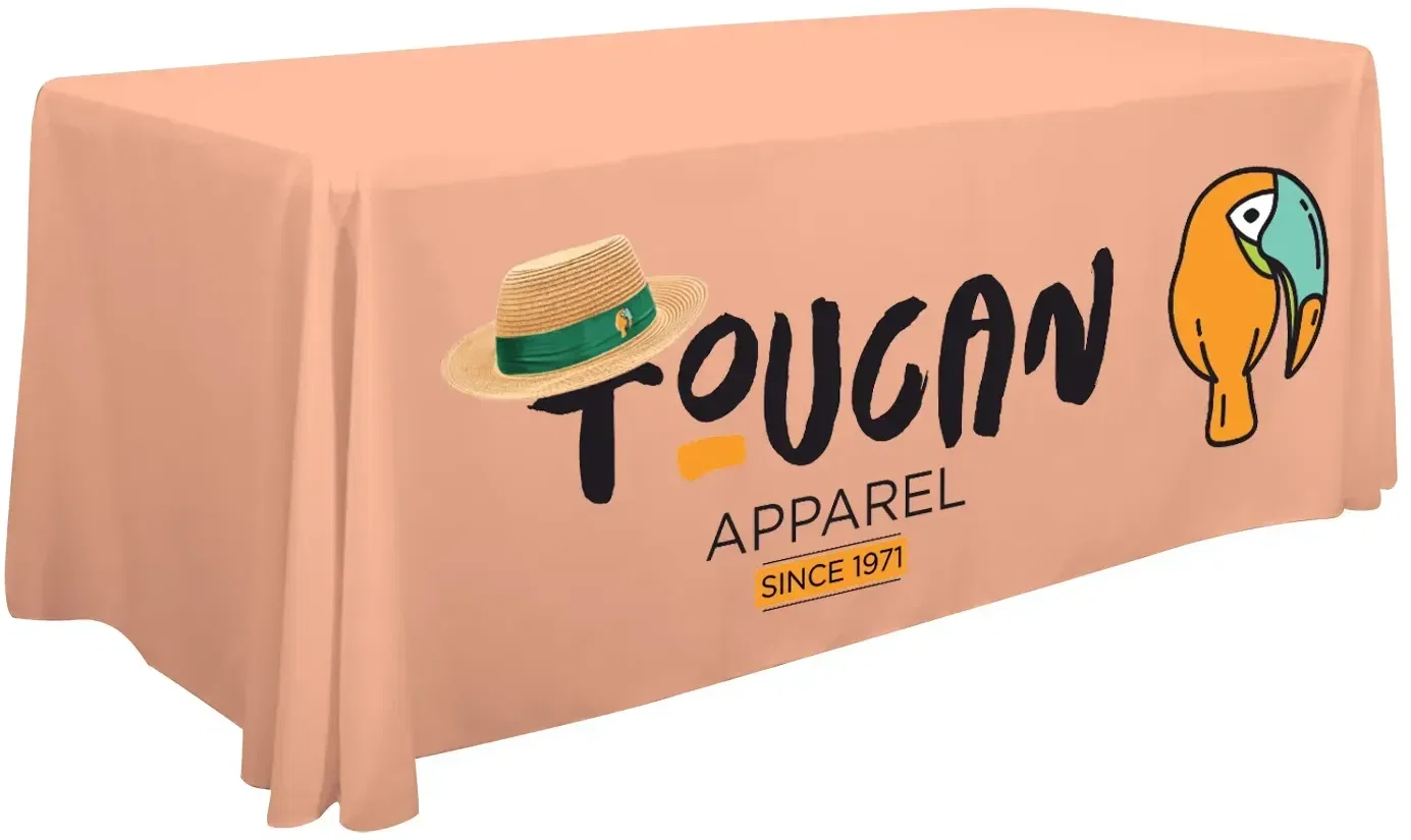 6' Economy Table Throw (Full-Color Front Only) — view 26