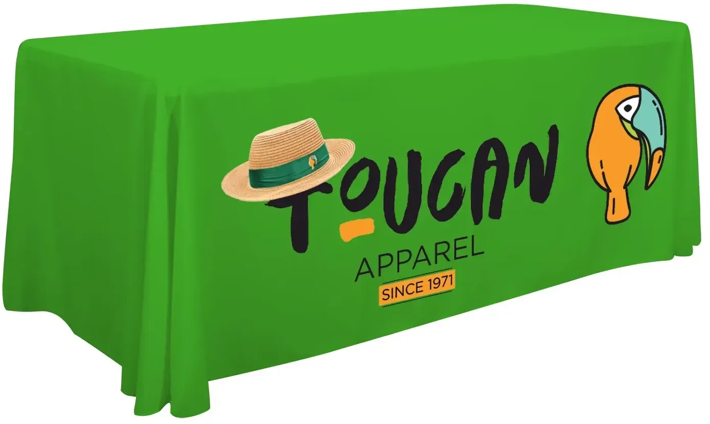 6' Economy Table Throw (Full-Color Front Only) — view 30