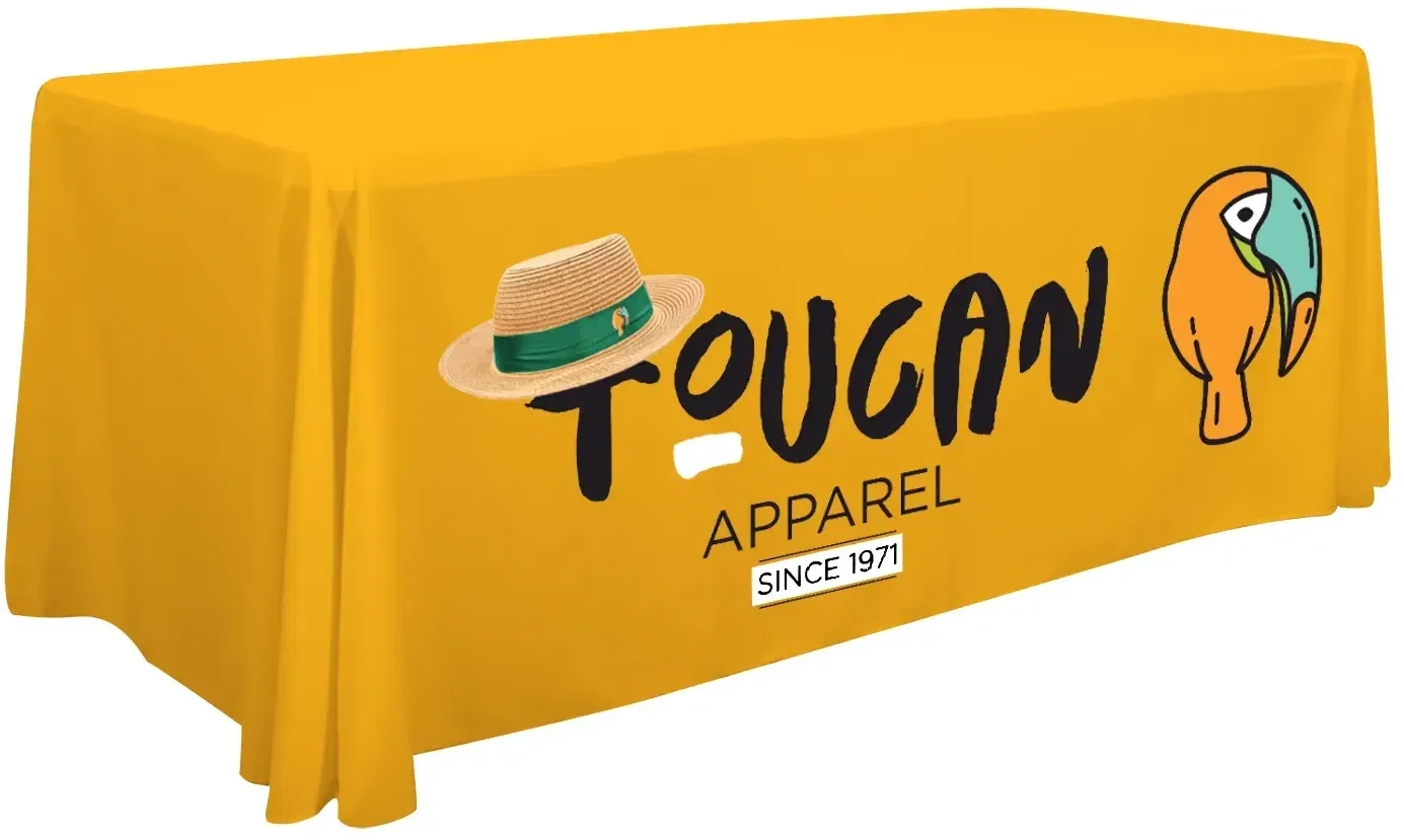 6' Economy Table Throw (Full-Color Front Only) — view 32
