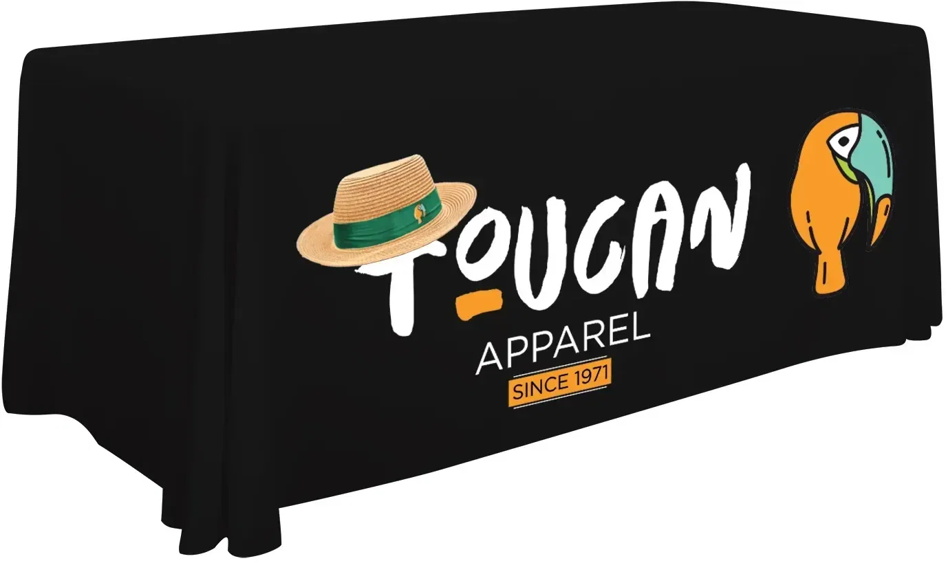 6' Economy Table Throw (Full-Color Front Only) — view 6