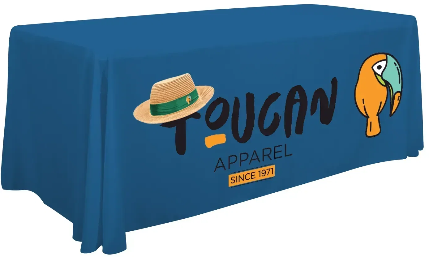 6' Economy Table Throw (Full-Color Front Only) — view 7