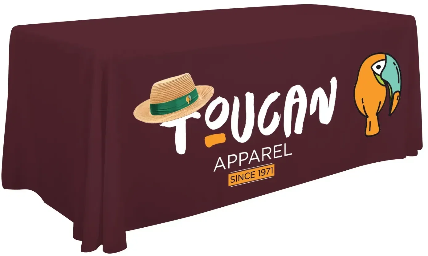 6' Economy Table Throw (Full-Color Front Only) — view 9