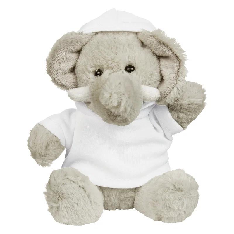 Face detail on the six-inch elephant toy