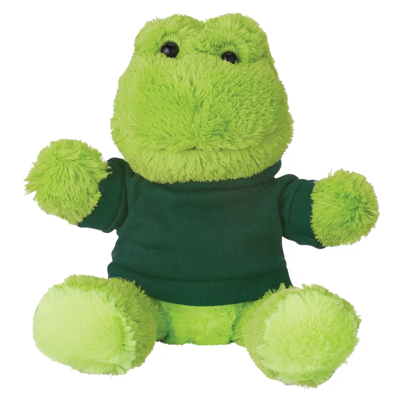 Face detail on the six-inch frog toy