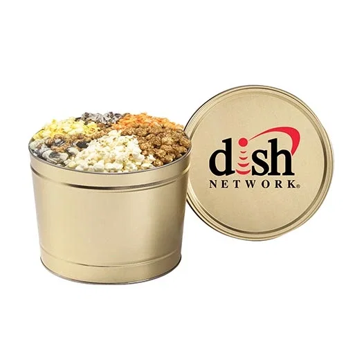 6-Flavor Gourmet Popcorn Sampler Gift Box — view 2