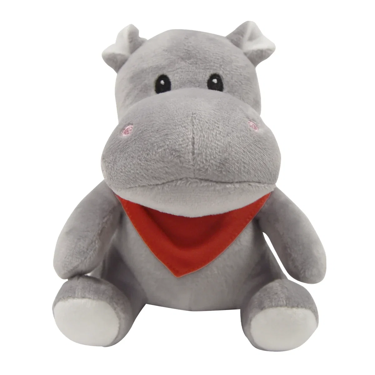 Tilted shot showing the width of the hippo body