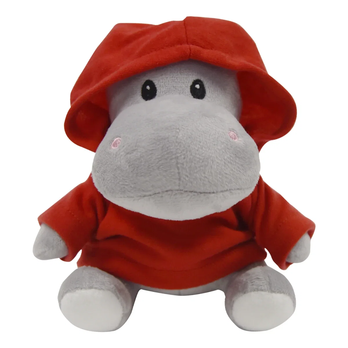 Head and upper body view of the miniature hippo