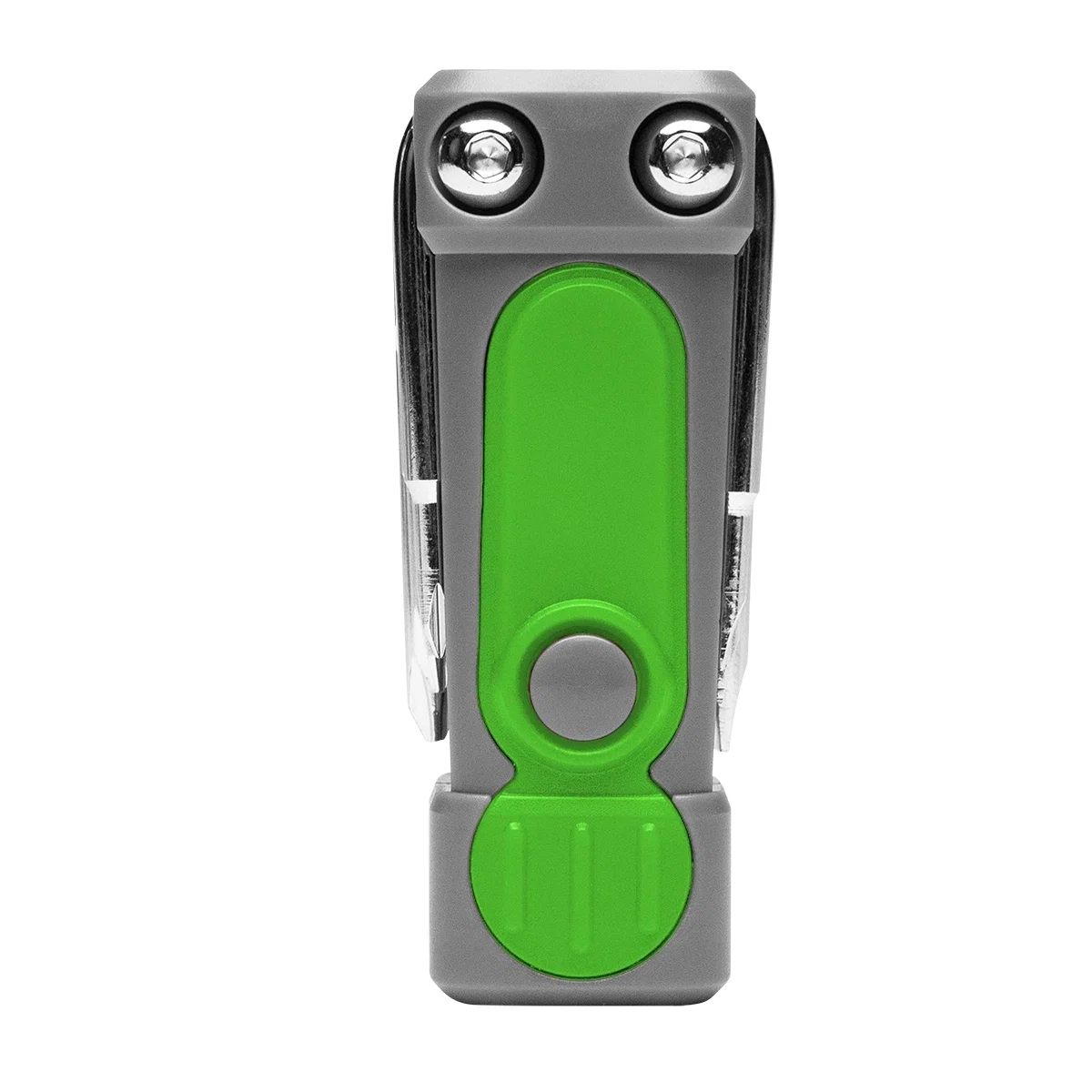 Screwdriver bit extended from the compact housing