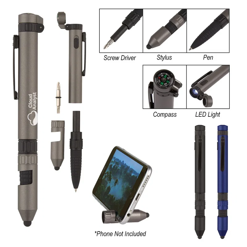Imprinted 6-In-1 Quest Multi Tool Pen — view 6