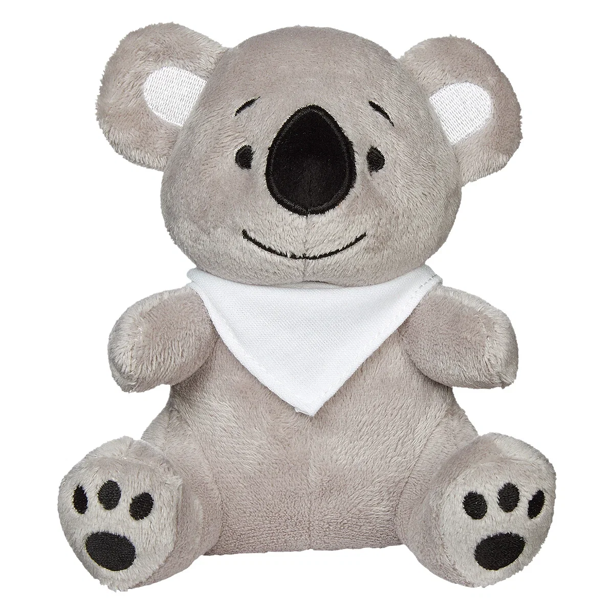 Back of the soft toy seen from behind