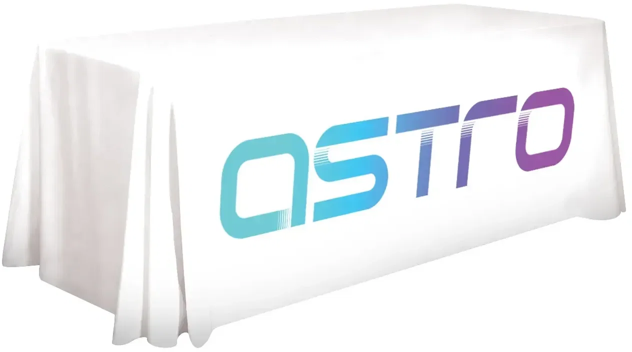 6' LazerLine 3-Sided Throw Full-Color Front Only — view 28