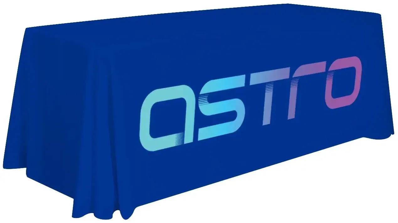 6' LazerLine 4-Sided Throw Full-Color Front Only — view 28