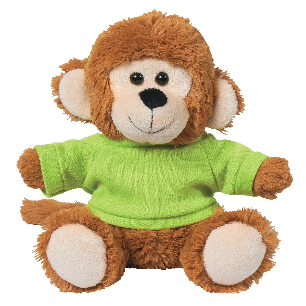 Tilted shot showing the width of the monkey body