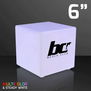 6" Mid-Size Light Cube, Remote Controlled Decor