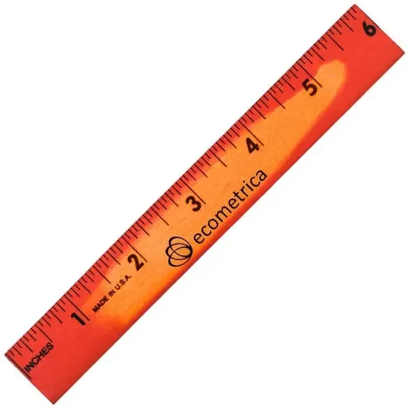 6" Mood™ Wood Ruler — view 2