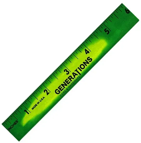 6" Mood™ Wood Ruler — view 6