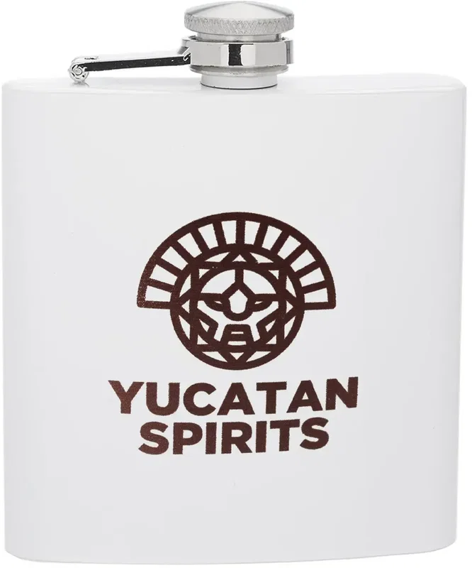 Personalized Stainless Steel Hip Flask - 6oz — view 6