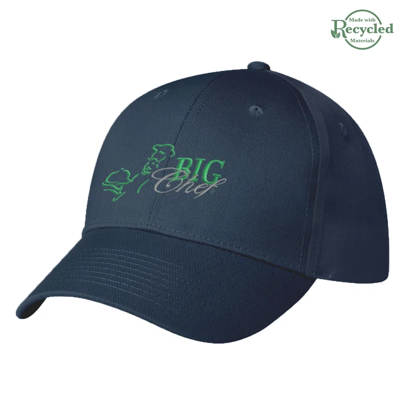Logo 6 Panel Polyester Cap — view 4