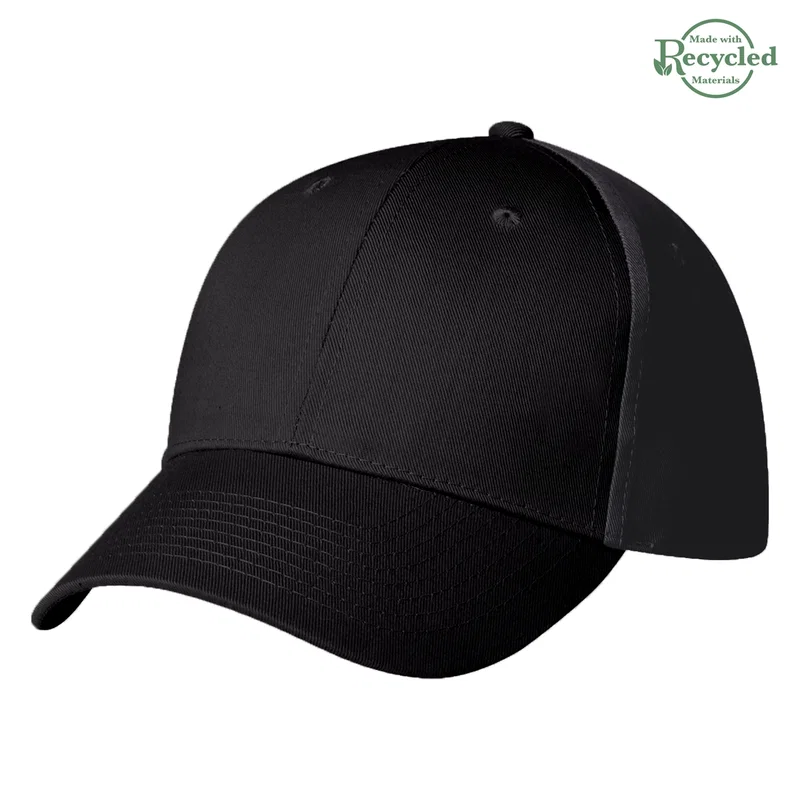 Logo 6 Panel Polyester Cap — view 6