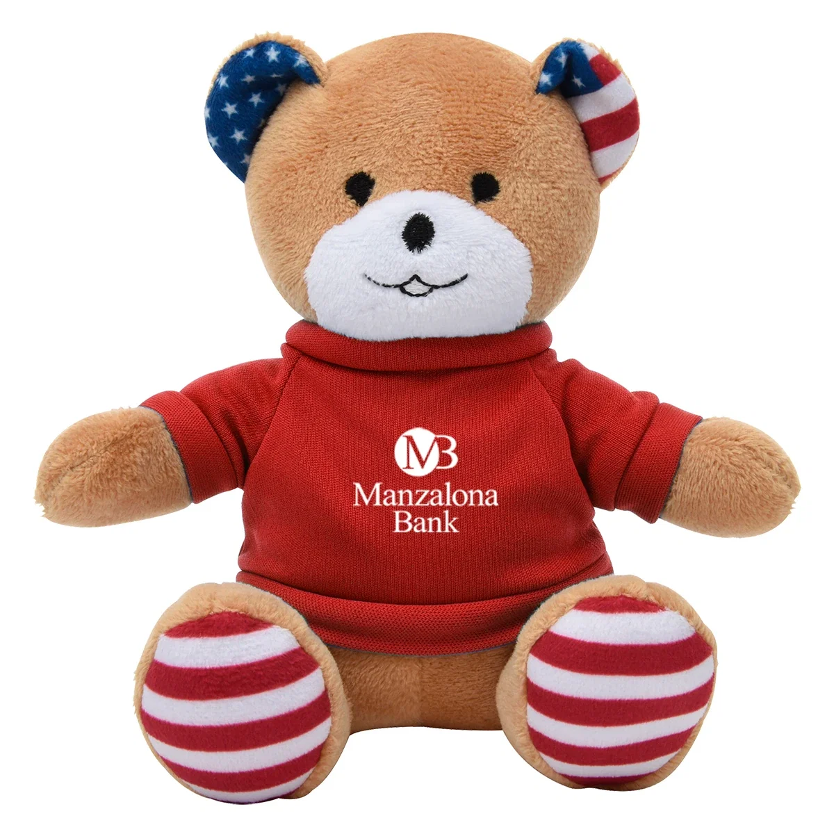 Small bear toy sized for a desk or shelf
