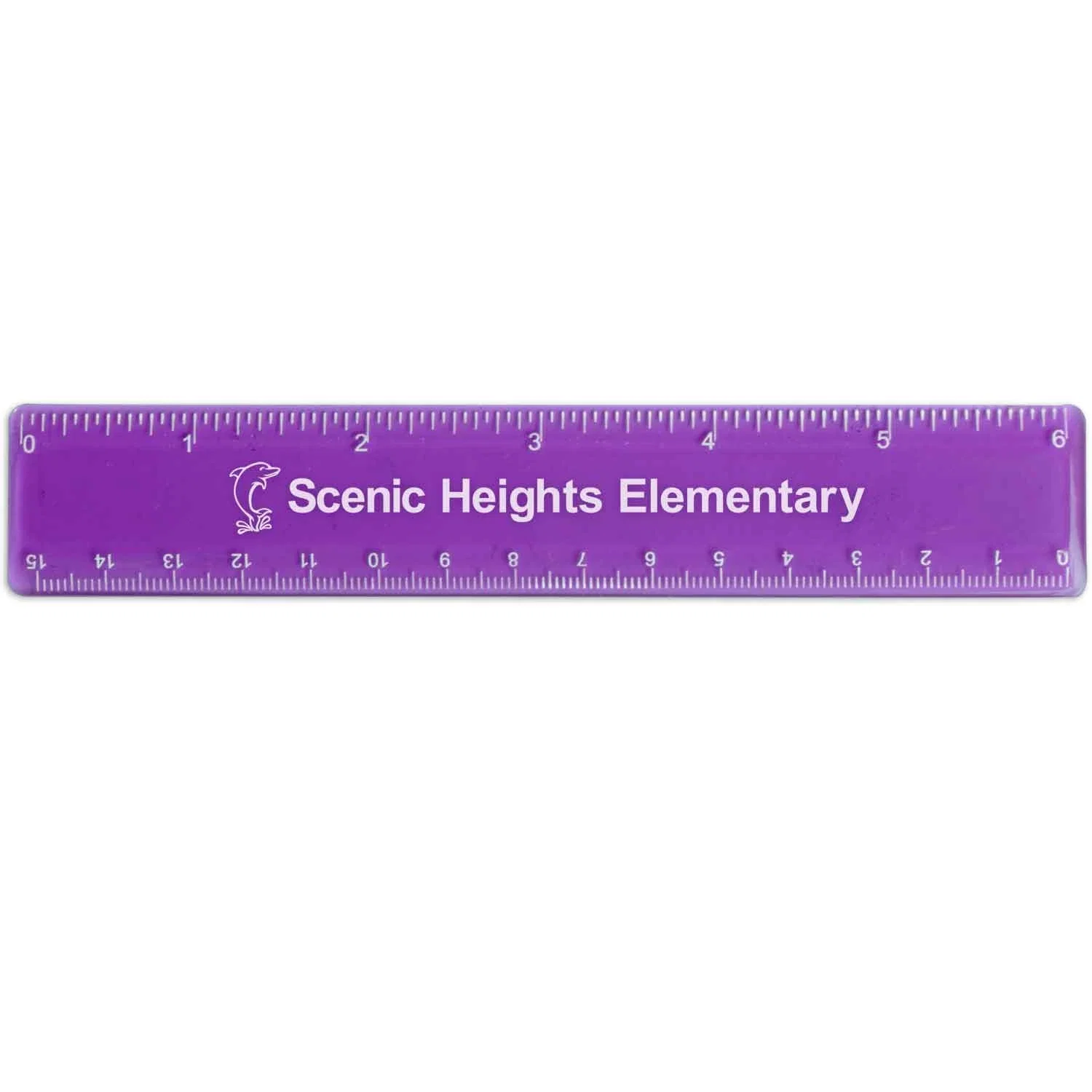 6" Plastic Ruler — view 3