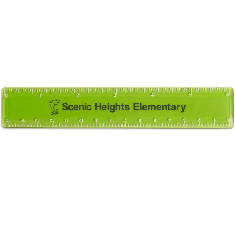 6" Plastic Ruler — view 4
