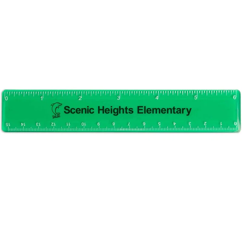 6" Plastic Ruler — view 5