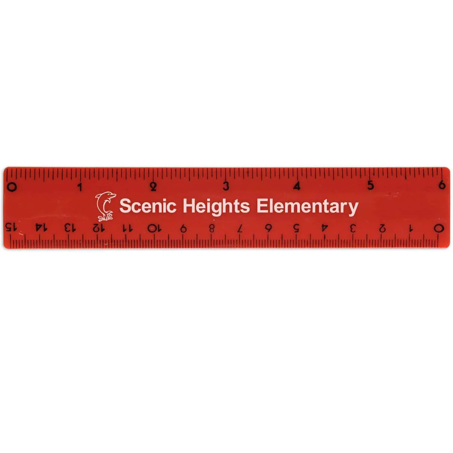 6" Plastic Ruler — view 8