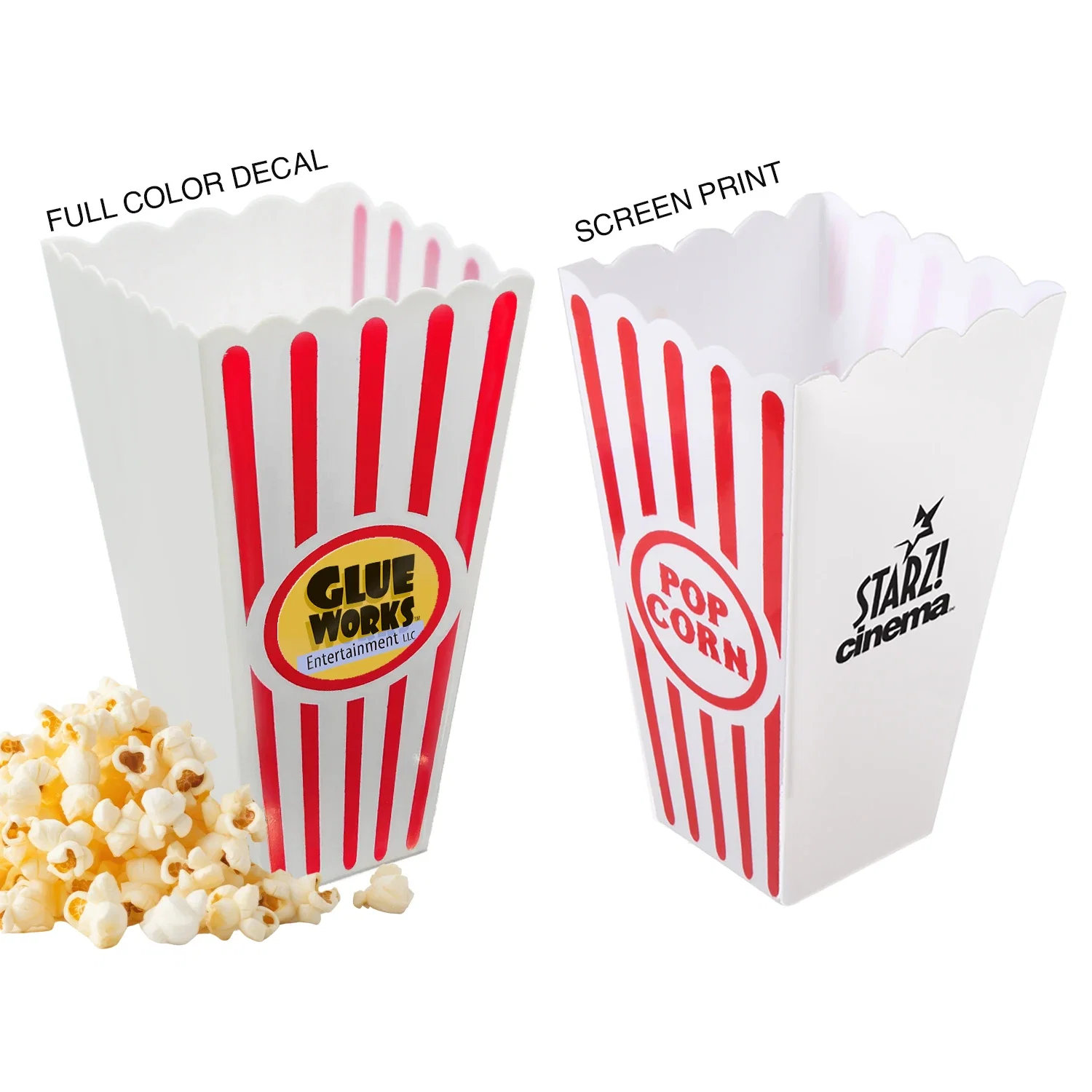 Custom Popcorn Bucket - 6"