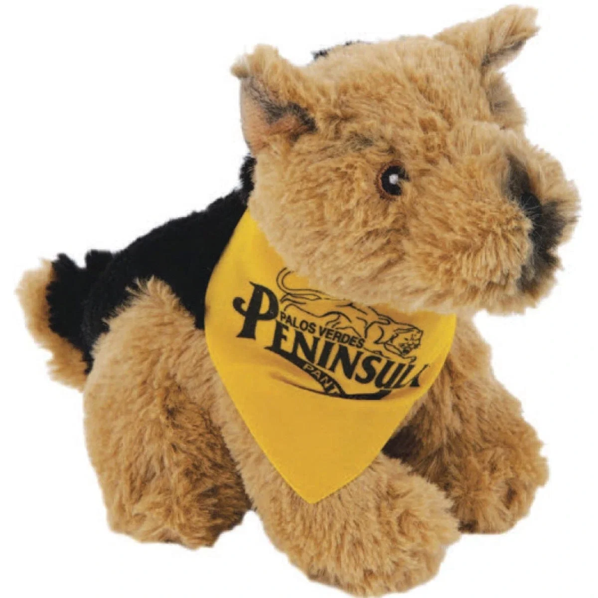 Realistic German Shepherd Stuffed Animal - 6"
