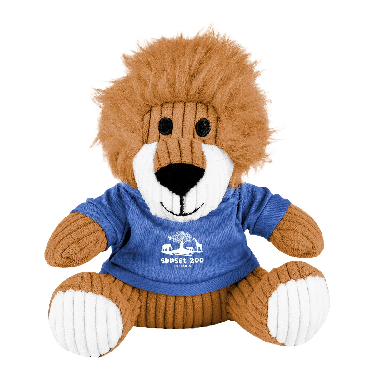 Lion figure cradled in one open palm