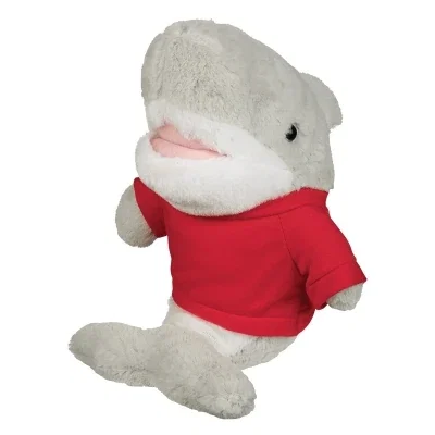 Profile of the stuffed sea creature and its fins