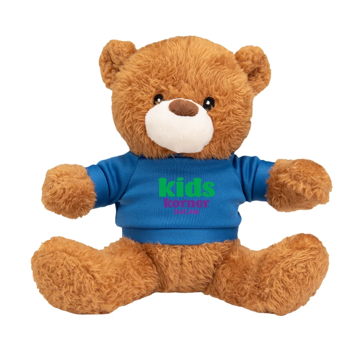 Full body shot of the bear on a flat surface