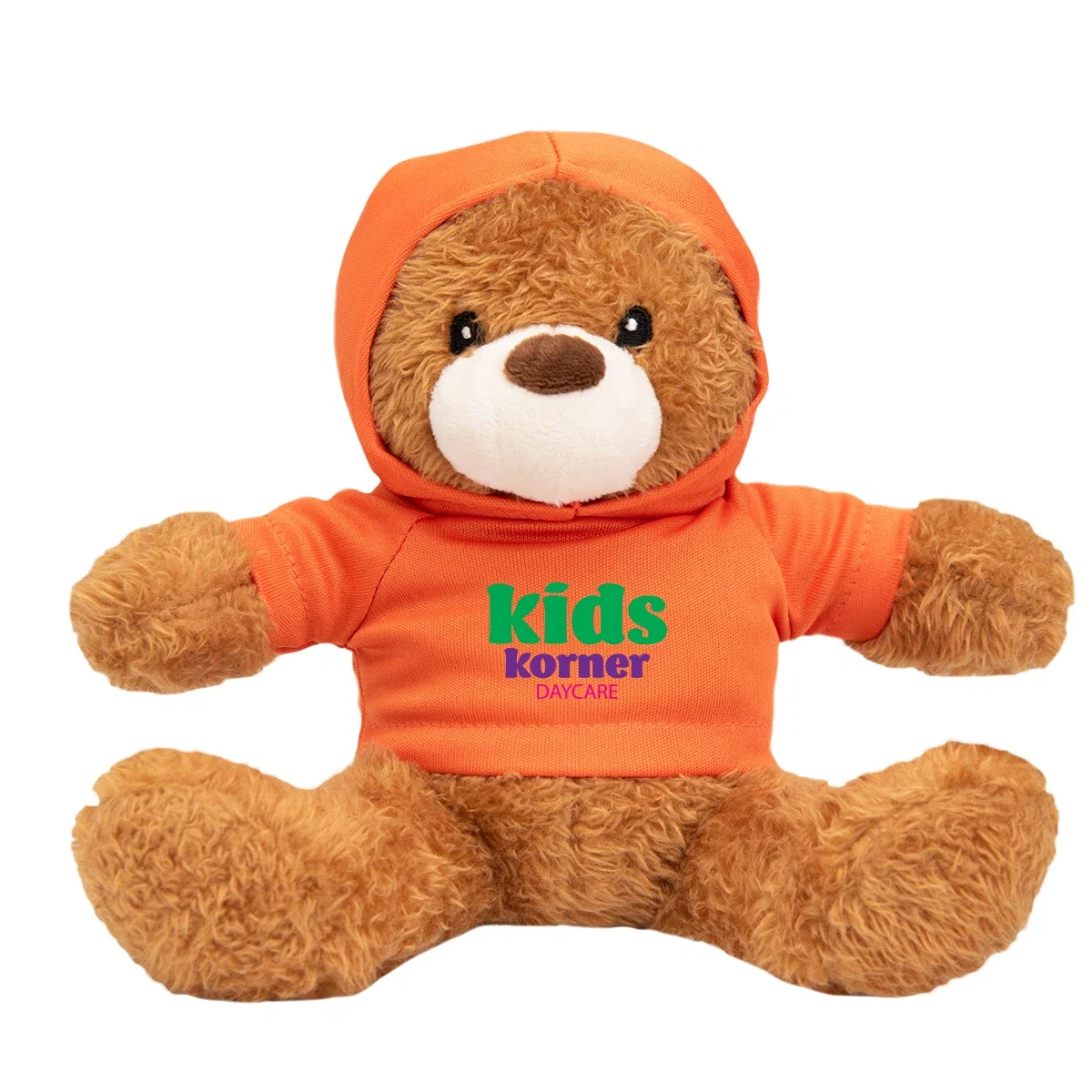 Branded bear toy shown as a giveaway gift idea