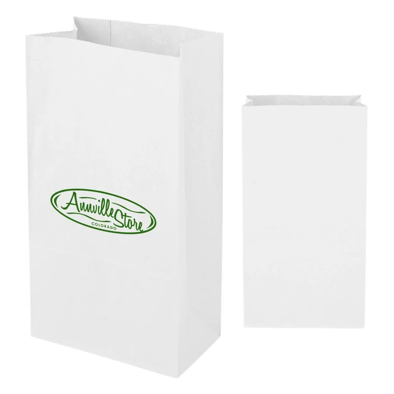6# SOS Kraft Paper Bag – 6" x 11.06" — view 2